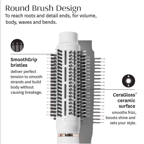 T3 Airebrush round one step dryer brush - Picture 3 of 3